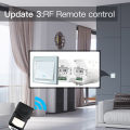 Tuya ZigBee 3.0 Smart Light Switch Relay Module 1 Gang zigbee+rf Switch Module Remote work with Alexa Google Home Simple Fidelity design. 