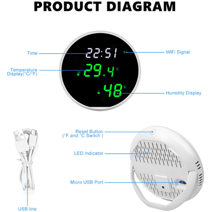 WiFi%20Room%20Thermometer%20Indoor%20Hygrometer%20Temperature%20Humidity%20Monitor%20Smart%20Temperature%20Humidity%20Monitor%20with%20LED%20Backlit%20Display%20-%20Image%204