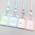 Student Nurse Fashion Lanyard ID Badge Reel Holder Bus Pass Case Bank Credit Card Holder Strap Cardholder Office Supplies.