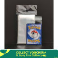 Pokemon Card Protective Poly Bag cellophane card protectors sleeves.