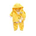Baby Boy Girl Kids Autumn Winter Long-Sleeves 3pcs Cats Clothes Sets. 