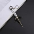 Namikaze Minato Kunai Men Car Moto Keychain Naruto Cosplay Anime Accessories Manga Ninja Women Cartoon Bag Charm Gift.