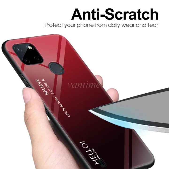 Vantime%20for%20Realme%20C21Y%20/%20Realme%20C25Y%20Case%20Gradient%20Phone%20Back%20Hard%20Glass%20Cover%20-%20Image%205