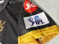 IPL Royal Challenger Bangalore Jersey 2023 Short Sleeve Premium Design with Caller - Honeycomb Fabric RCB Jersey 2023. 