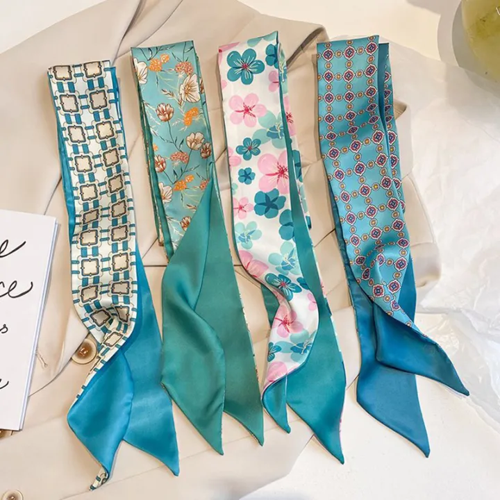 Green%20Silk%20Scarf%20Headband%20Light%20Luxury%20Satin%20Plaid%20Fashion%20Simple%20Floral%20Thin%20Headband%20Fresh%20Headwear%20For%20Women%20Stylish%20Gift%20Bayline%20-%20Image%202