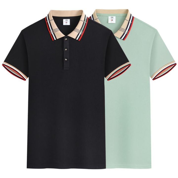 Men's%20LapelpoloSummer%20Breathable%20Casual%20Shirt%20Young%20and%20Middle-Aged%20Fashion%20Jacquard%20Collar%20Temperament%20Shirt%20-%20Image%206