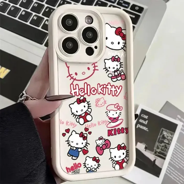 Sanrio%20Hello%20Kitty%20Pattern%20Silicone%20Phone%20Case%20For%20iPhone%2011%2012%2013%2014%2015%20Pro%20Max%20XS%20XR%20X%207%208%20Plus%20SE%202020%202022%20Shockproof%20Cover%20-%20Image%202