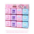 Cute Cartoon Sanrio Hello Kitty Cinnamoroll My Melody Kuromi Storage Box With Mini Drawer Jewelry Finishing Box Desk Organizer.