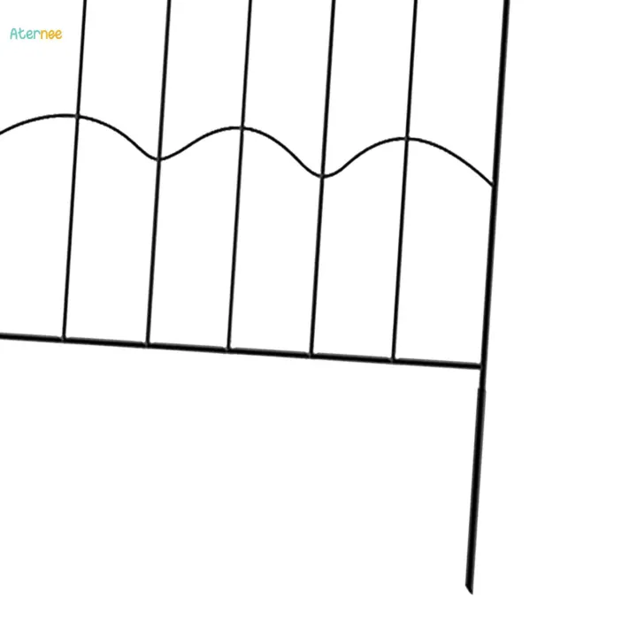 Garden%20Fence%20Panel%20Metal%20Border%20Edging%20Tall%20Decor%20Section%20Panels%20Flower%20Bed%20Fencing%20Patio%20Fences%20for%20Pets%20Stairs%20Outdoor%20Restaurant%20Dogs%20-%20Image%205
