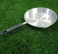 Steel Frying Pan 24 Cm induction support.