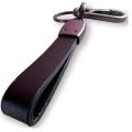 Key Chain, Genuine Leather Keychain Car Bike Motorcycle Key Chain Accessories Keyring with Yamaha Logo (Black). 