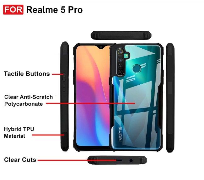 Xundd Back Case Cover for Realme Pro Compatible for Realme
