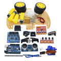 For Arduino Uno R3 Robot 4wd Cars Rc Remote Control L98n Robotics Learning Kit Educational Stem Toys Diy Enthusiasts. 