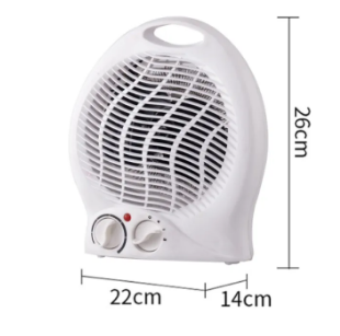 Bushra Electric Room Heater 2000w- White