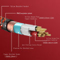 Dual 1/4'' TS Mono 6.35mm Jack to 1/4 Inch Male Audio Cable for Mixer Amplifier Electronic Organ Guitar OFC Cords 1M 2M 3M 5M 8M. 