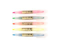 Japanese Version MUJI Stationery MUJI Fluorescent Pen Double-Headed Window Student Marker Key Mark Hand Account Pen.