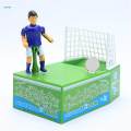 Football Sports Themed Decorative Soccer Piggy Bank for Toddlers Boys Girls. 