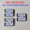 Western Digital WD Original SN740 512GB 256GB M.2 NVMe 2230 PCIe4.0x4 SSD for Microsoft Surface Laptop 3 Steam Deck New.