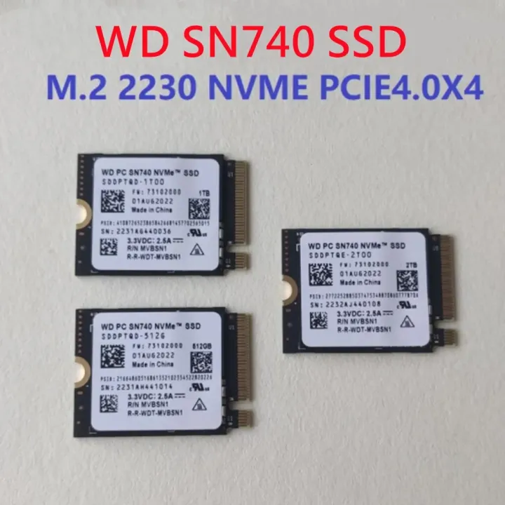 Western%20Digital%20WD%20Original%20SN740%20512GB%20256GB%20M.2%20NVMe%202230%20PCIe4.0x4%20SSD%20for%20Microsoft%20Surface%20Laptop%203%20Steam%20Deck%20New%20-%20Image%203