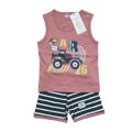 1 set Baby Boys maggie jama+pant. Half Sleeve T-Shirt and Half Pant. Boy Summer Suit Set. 