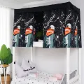 Dormitory Canopy Bed Curtains Bunk Single Curtain Student Bed Dustproof Privacy Protection Mosquito Net Bedroom Home Decor. 