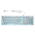 Mechanical Gaming Keyboard, Mechanical Keyboard 104 Keys for PC.