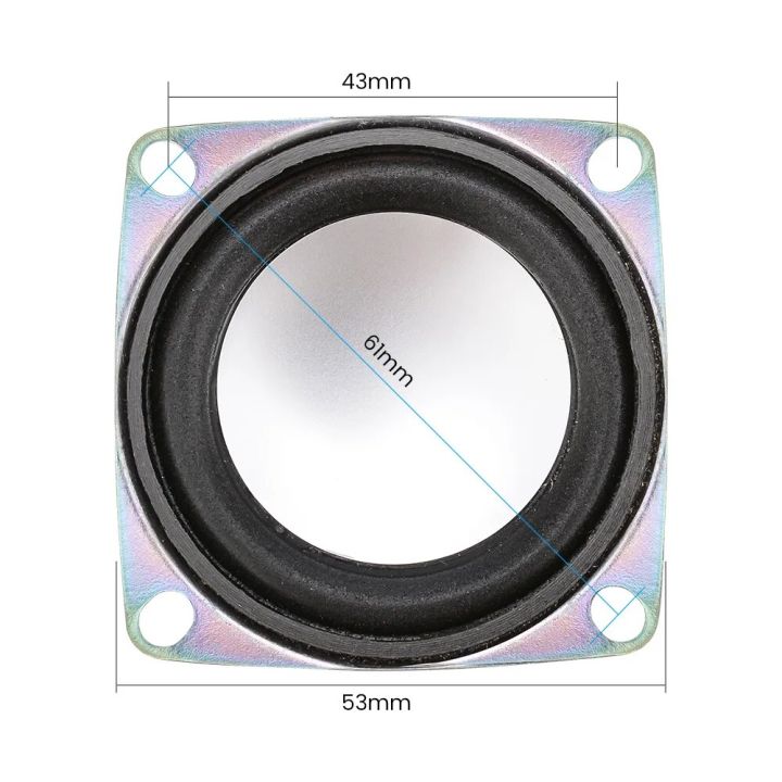 AIYIMA%202Pcs%202%20Inch%204%20Ohm%203W%20Full%20Range%20Speaker%20Mini%20Portable%20Audio%20Speaker%20Stereo%20Woofer%20Loudspeaker%20Box%20Diy%20Accessories%20-%20Image%204
