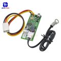 【Alizeker Mall】DC 12V Temperature Denoised Controller ON/OFF for PC Fan/Alarm Board Module with NTC Sensor Probe. 