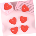 Heart Shaped Love Candles for Wedding, Birthday, Party, and Festival Decoration- (Pack of 05 Pcs).
