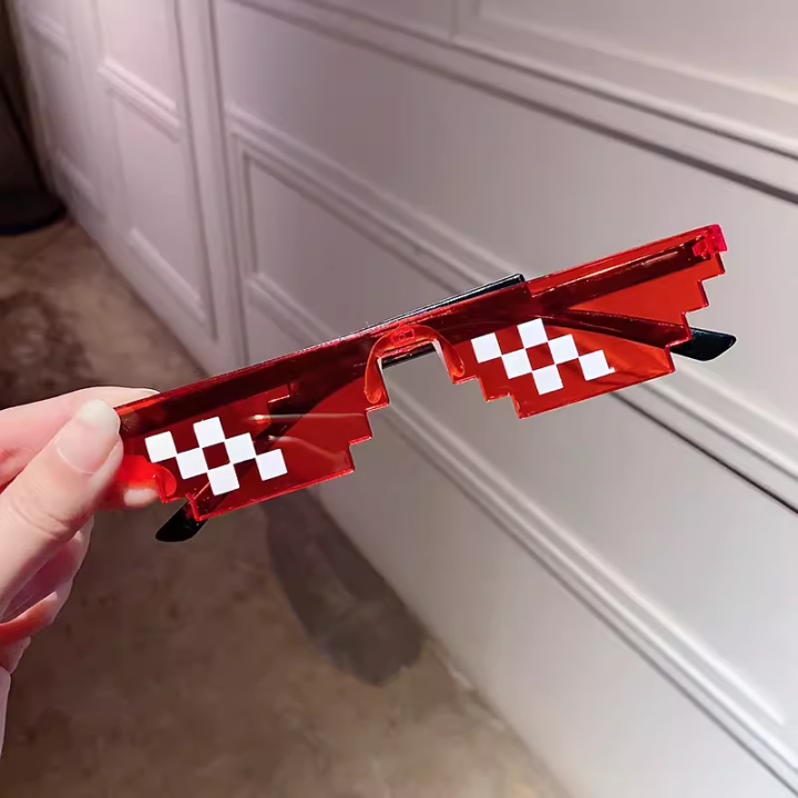 Thug%20Glasses%20Funny%20Mosaic%20Glasses%20Net%20Red%20Pixel%20Photography%20Performance%20Sunglasses%20for%20Men%20and%20Women%20Sunshade%20Sunglasses%20Coding%20anime%20-%20Image%207