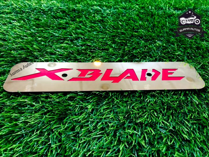 Honda%20Xblade%20Motorcycle%20New%20Design%20Name%20Plate%20Metal%20Gold%20Large%20Size%20-%20Image%203