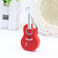 Red Violin Key Pendant, Keychain Pendant Accessories Led Light Keychain Violin Keychain Can.