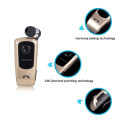 Fineblue F920 Vibration Alert Collar Clip Unilateral Wireless Bluetooth Earphone. 