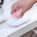 Kitchen Cleaning Sponge | Premium Handled Dish Wash Sponges | Scrub Sponges for Washing Dishes, Scrub Brush for Cleaning Bathroom Counter Bathtub. 