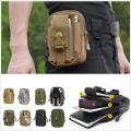 WAIST PACK MEN'S CASUAL BAG TRAVEL PURSE WATERPROOF BELT ZIPPER. 