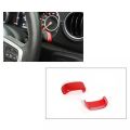 Car Wiper Lever Turn Signal Control Decoration Cover Trim Stickers for Wrangler JL JT 2018 2019-2021 B.