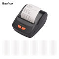 Bisofice Receipt Printer Portable 58mm Mobile Thermal Printer Wire-less BT Mini Bill Ticket Printing Compatible with Android iOS Windows with Rechargeable batt-ery for Restaurant Supermarket Retail Clothing Office Small Business. 
