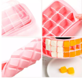 Silicone Tray 24 Cavity Ice Cube Box. 