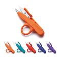 Yarn Shears Cutting Sewing Scissors Thread Embroidery Cross-stitch Cutter TC800U Scissor with Safety Plastic Handle Random Color. 