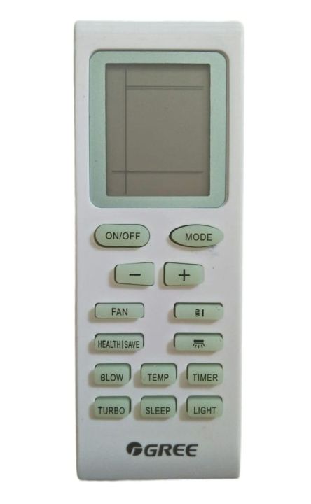 GREE AC REMOTE CONTROL.