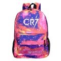 【Mary DAI Store】Cristiano Ronaldo CR7 Backpack Backpack Cristiano Ronaldo Fashion Accessory School Bag Daily School for Girls. 