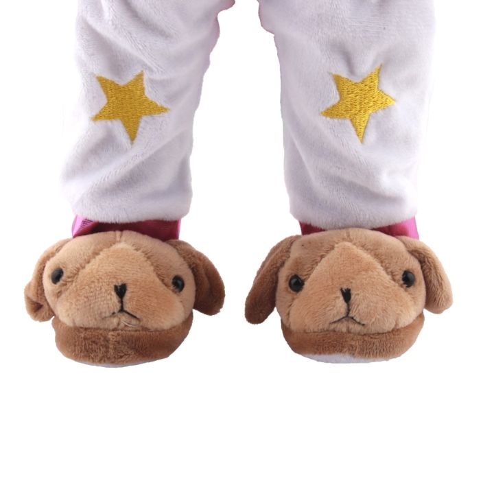 7cm%20Plush%20Doll%20Shoes%20Cute%20Bear,Tiger,Frog,Animal%20Slippers%20For%20American%2018%20Inch,OG%2043cm%20Baby%20New%20Born%20Girl%20Doll%20Accessories%20Toy%20Luhuai%20CVC%20-%20Image%204