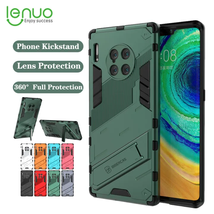 Lenuo%20Punk-Casing%20For%20Huawei%20Mate%2030%20Pro%20Back%20Cover%20Eight-Color%20Anti-Fall%20And%20Anti-Slip%20Phone%20Bracket%20Lens%20Protection%20Cover%20Lovers%20Case%20-%20Image%203
