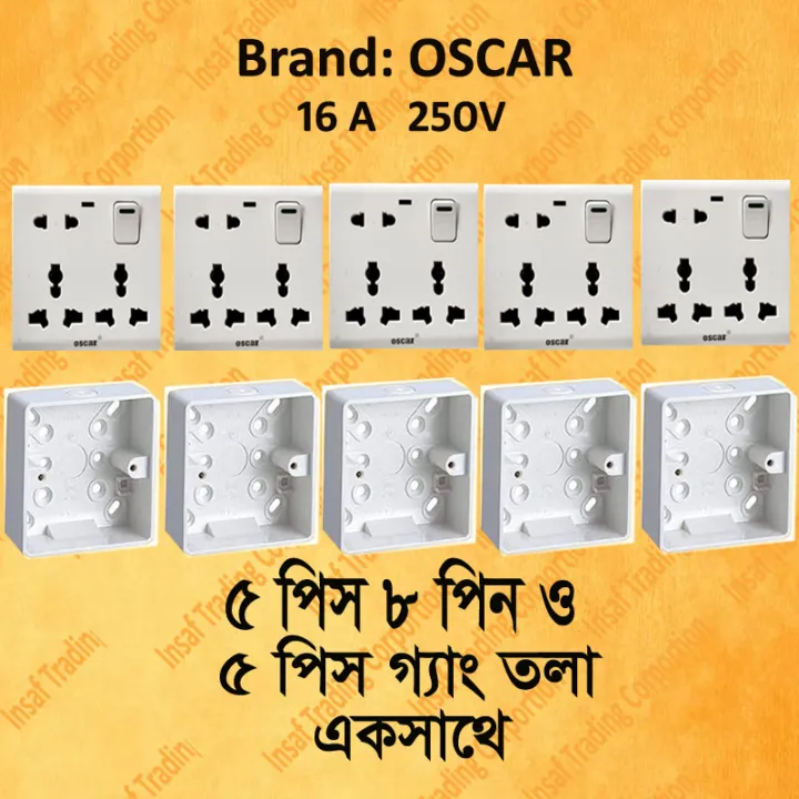 8%20Pin%20Multi%20Socket%20Multi%20Function%20Universal%20Wall%20Switch%20Socket%20-%20Image%203