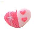 Cute Throw Pillow Heart Shaped Cushions Throw Home Decor Decorative Pillow for Wedding Bedroom. 