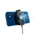 Mobile Phone Cooler G-6 live radiator Phone Cooler G-6  for Gaming Fast Running Noiseless Mobile Phone Cooling Fan for Live Streaming PUBG TikTok Outdoor Vlog. 