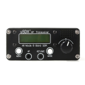 2X USDR USDX+Plus V2 8-Band SDR Transceiver HF SSB QRP LCD with Display Speaker Microphone HF Transceiver with EU Plug.