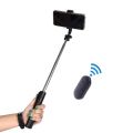 Q07 Tripod Selfie Stick 100cm with Detachable Bluetooth Shutter for Smartphone & Camera. 
