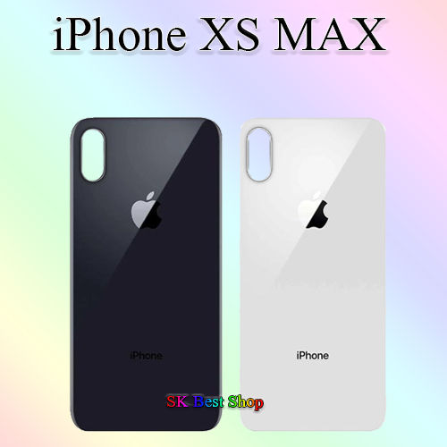 Replacement Backshell Glass Back Panel Battery Cover for iPhone XS MAX Battery Back Door Housing With Logo