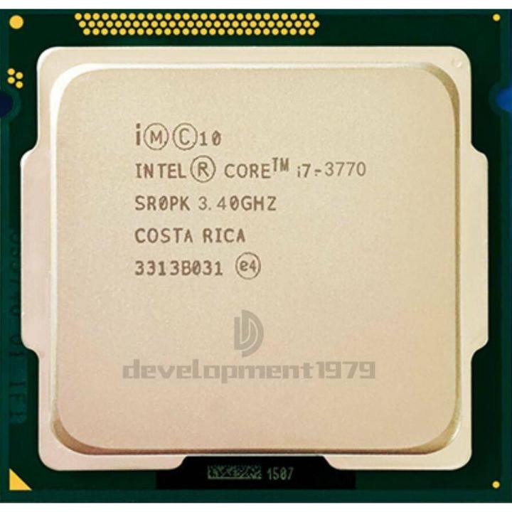 Core i7-3770 - 3.4GHz   for  61-75 model  mother board  supported  desktop  processor  with 1year warranty